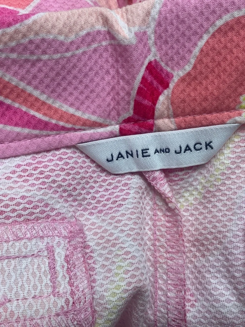 Janie and Jack Brightly Colored Flowered Shorts w Pockets Size 12